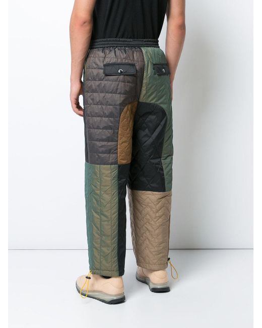 quilted cargo pants