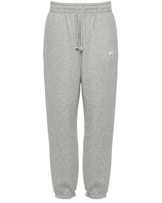 Nike Gray Phoenix Fleece Track Pants