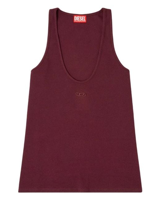 DIESEL Red T-Shirt Fr-T-Ipsya