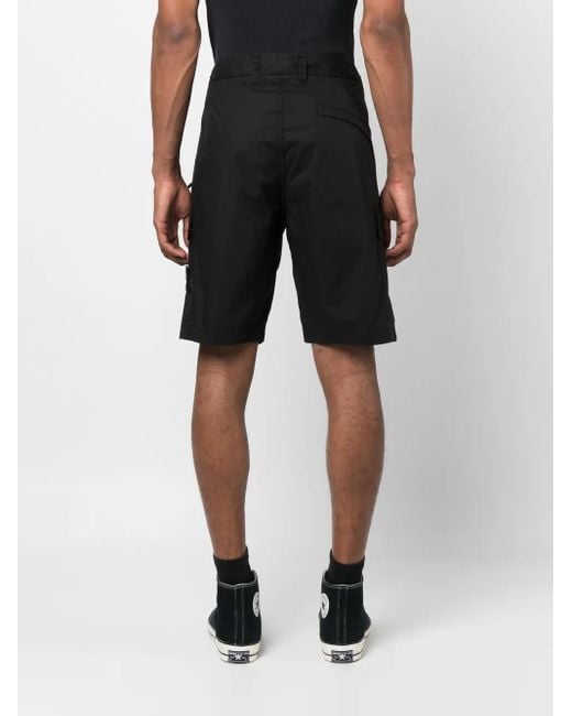 Stone Island Black Shorts for men