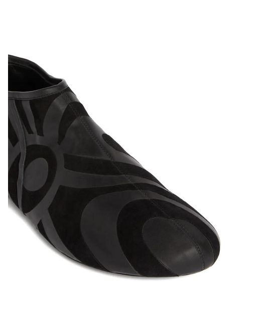 Emilio Pucci Black Marmo Slip-On