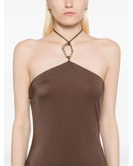Reformation Grayson ドレス Brown