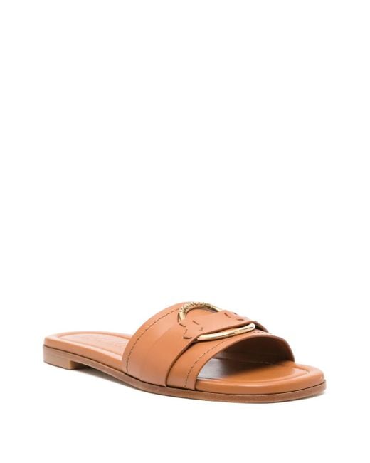 Moncler Brown Sandals