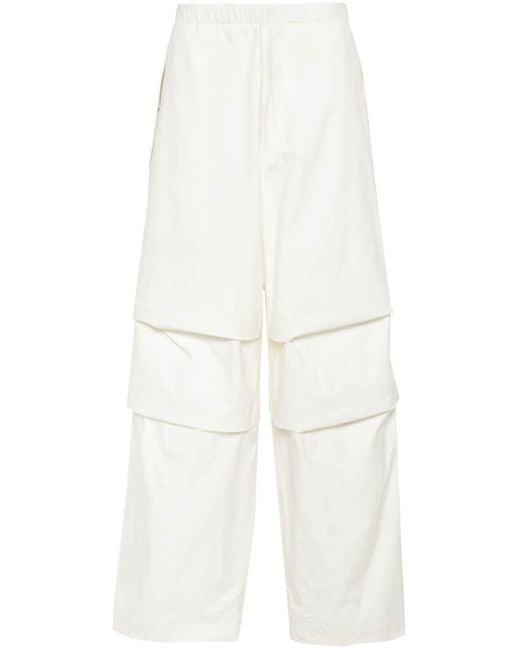 Pantalon à coupe ample Jil Sander pour homme en coloris White