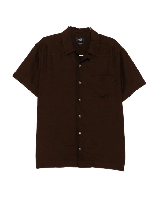 メンズ A.P.C. Roy シャツ Brown