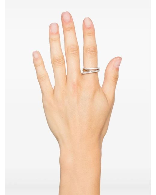 Swarovski White Hyperbola Ring