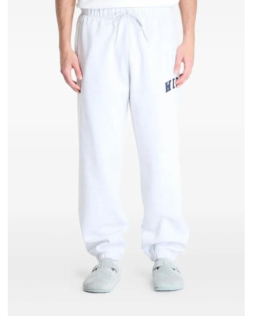 Carhartt Jogginghose mit Logo-Patch in White für Herren