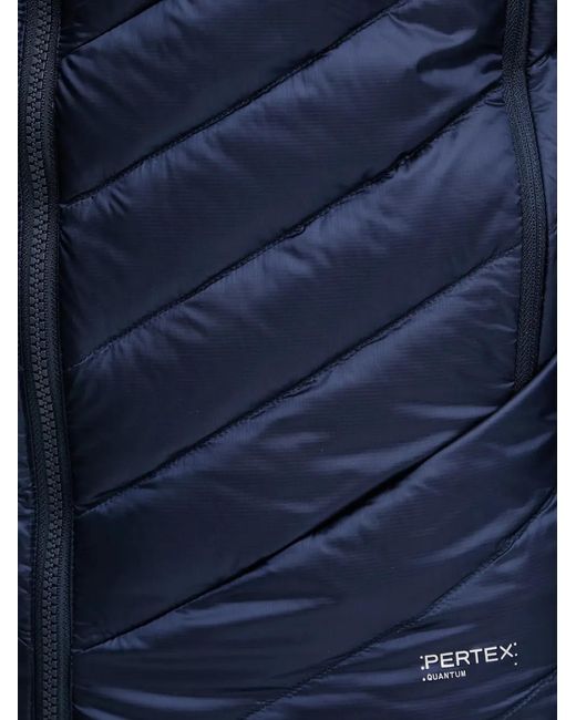 Mammut Blue Quilted-Pattern Padded Jacket for men