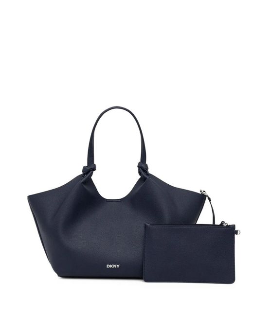 DKNY Blue Medium Paula Commuter Tote Bag