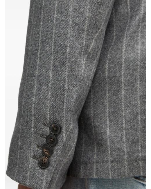 メンズ Hackett ストライプ ジャケット Blue
