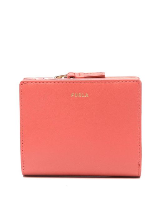 Furla Pink Camelia Leather Wallet