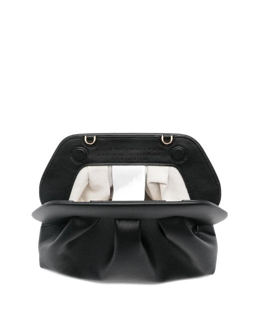THEMOIRÈ Black Medium Bios Clutch Bag