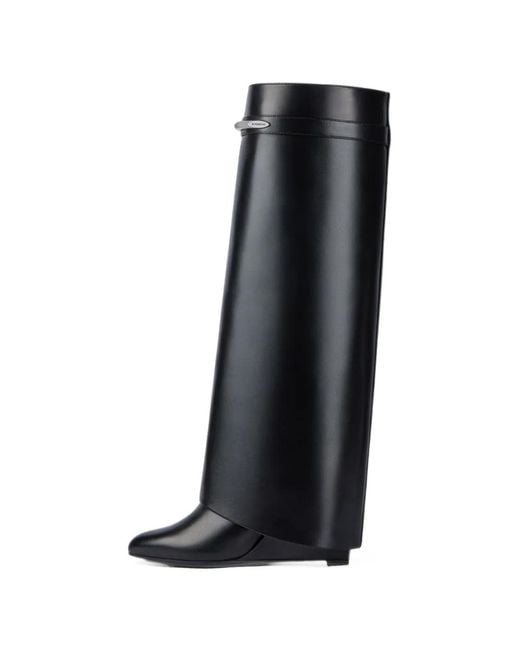 Givenchy Black Shark Pinch Boots