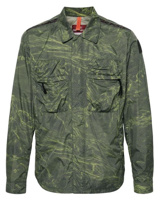 Parajumpers Green Millard Pr Waterproof Jacket for men