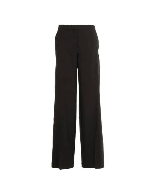 Pinko Black Pleated Tailored Trousers