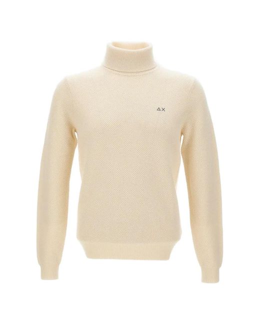 Pull À Logo Brodé Sun 68 pour homme en coloris White