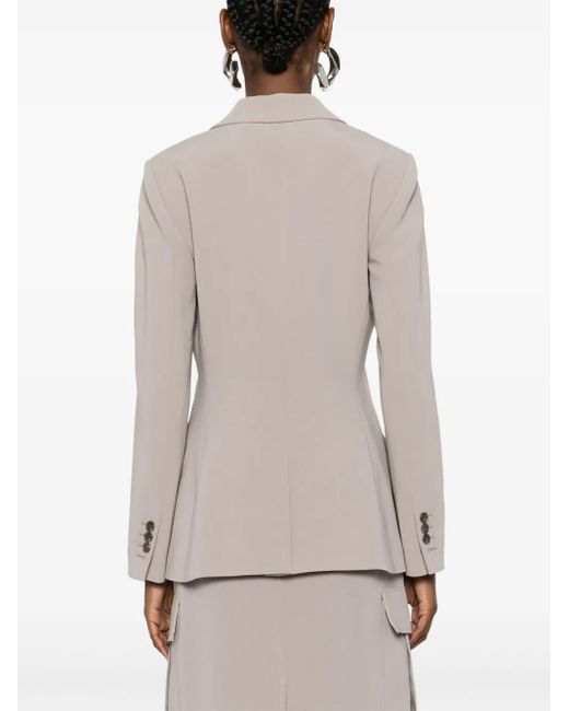 Theory Gray Staple Blazer