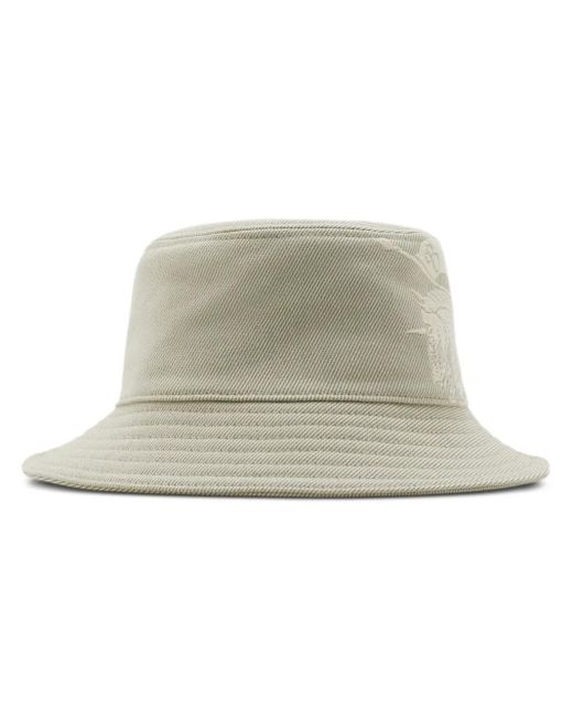 Burberry Natural Ekd Jqd Twill Bucket Hag