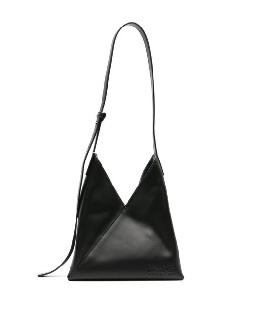 MM6 by Maison Martin Margiela Black Small Japanese 6 Shoulder Bag