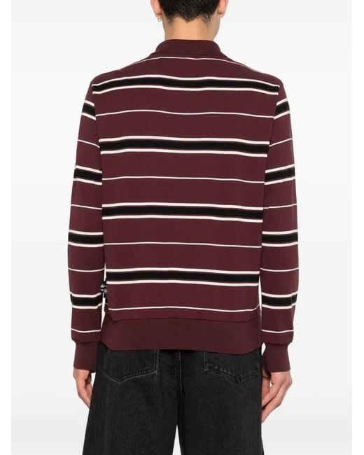 Polo À Rayures Undercover pour homme en coloris Red