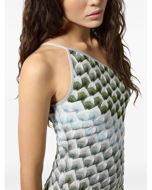 Missoni White Short Dress