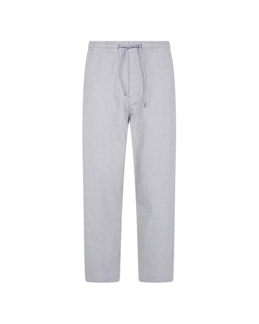 Paul Smith Gray "Drawstring" Trouser for men