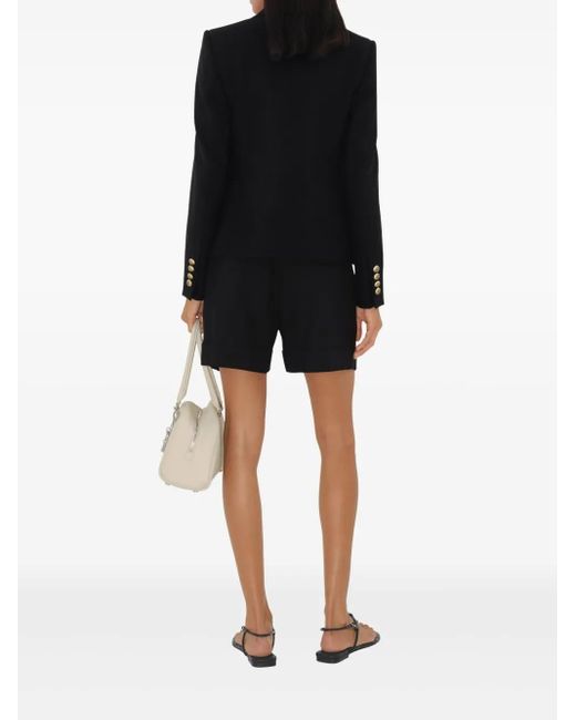 Burberry Black Tailored Shorts