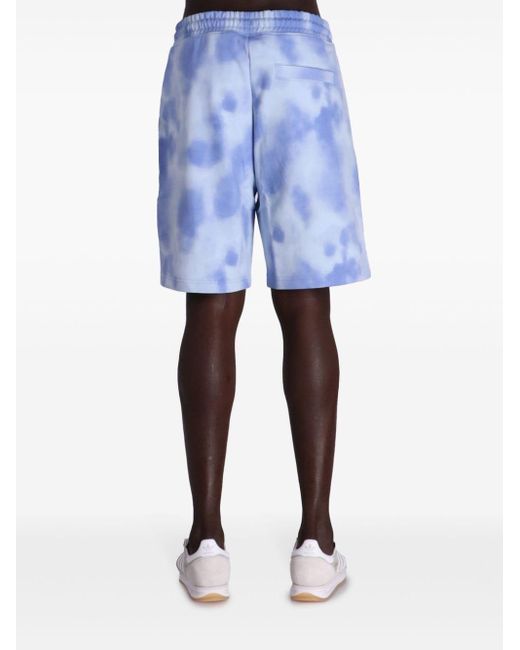HUGO Blue Detra Cotton Shorts for men
