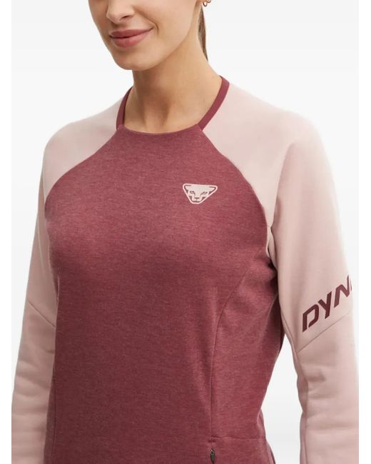 Dynafit Red Tow-Tone Long-Sleeve T-Shirt