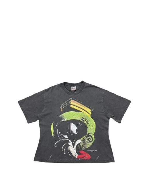 Triple Sevens Black Marvin Graphic-Print T-Shirt for men