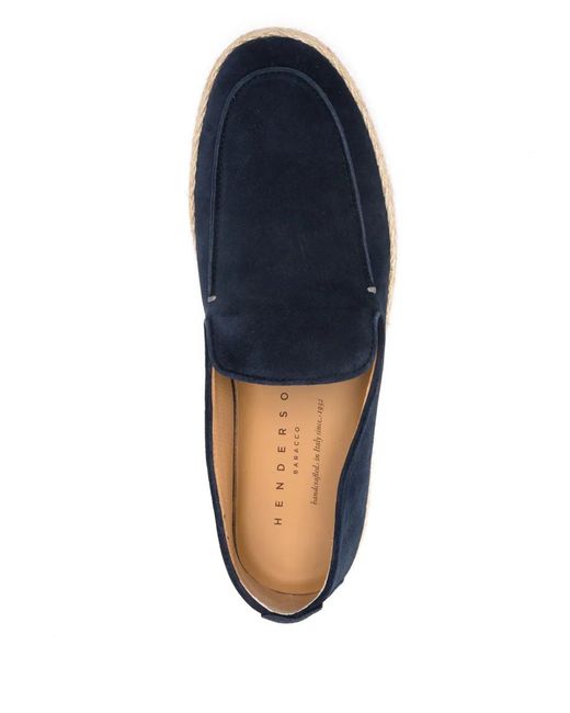 Henderson Blue Suede Espadrilles for men