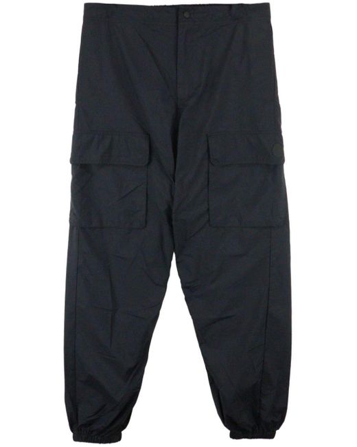 Save The Duck Blue Puffed Cargo Pants for men