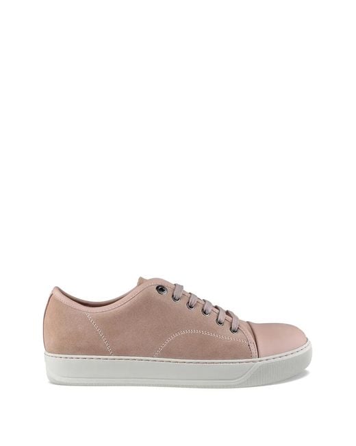 Lanvin Brown Dbb1 Lace-Up Sneakers for men