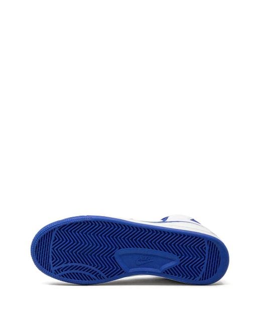 Nike Blue Terminator High-Top Sneakers for men