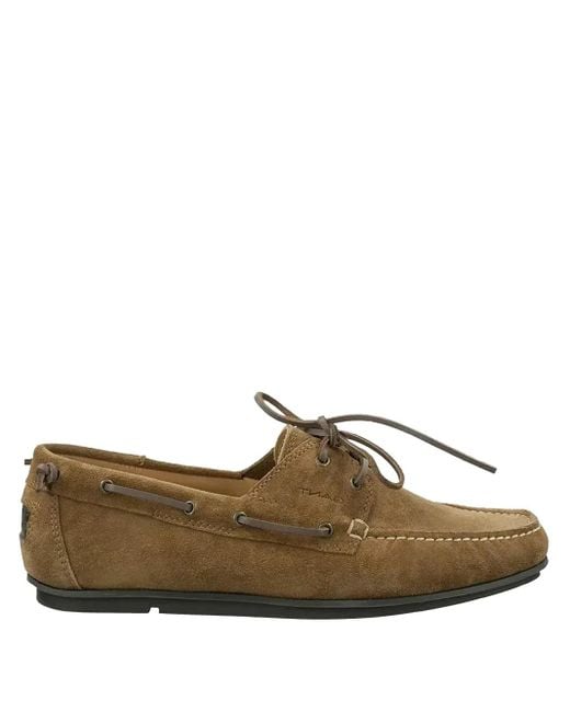 Gant Brown Wilmon Suede Boat Shoes for men