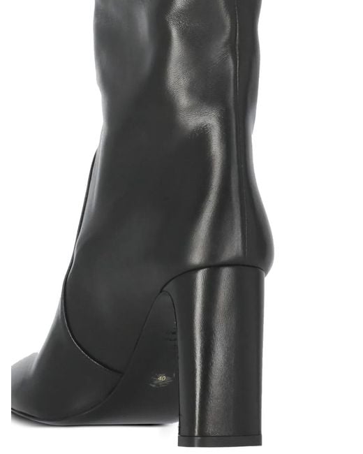 Stuart Weitzman Gray 90Mm Babette Boots