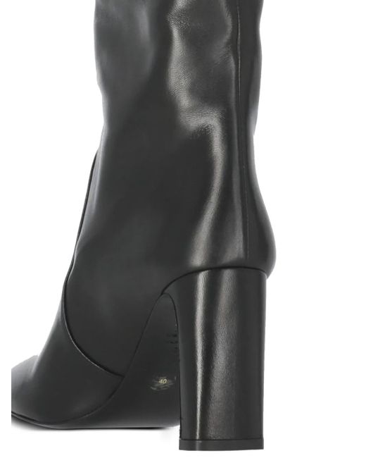 Stuart Weitzman Gray 90Mm Babette Boots