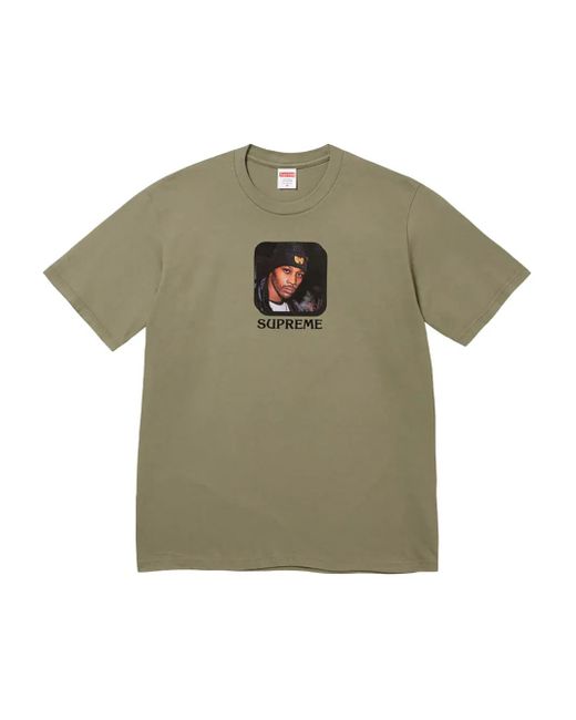 Supreme Green X Wu-Tang Clan Graphic-Print T-Shirt for men