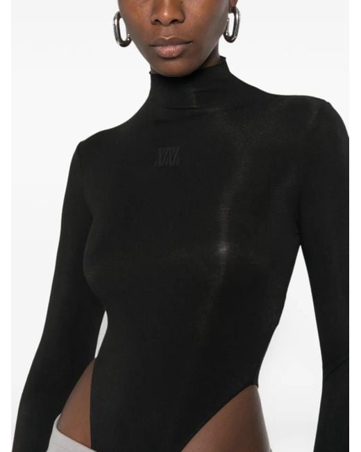 WRSTBHVR Black Amber Long-Sleeve Bodysuit