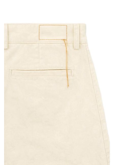 Fortela White Pantalon Maine En Coton for men