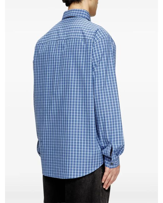 DIESEL Blue Shirts for men