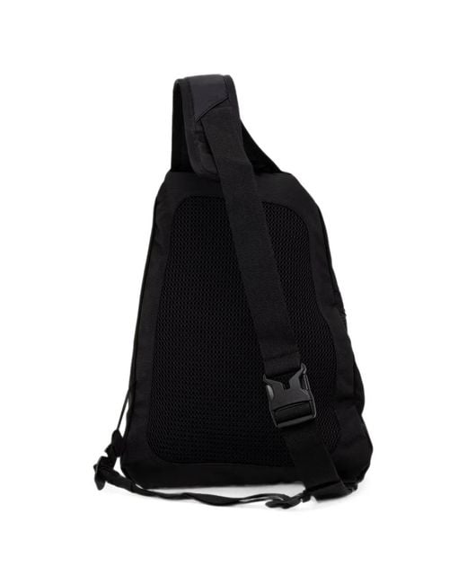 Peak Performance Black Logo-Print Single-Strap Backpack