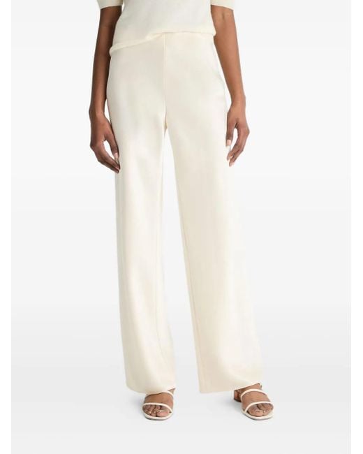 Vince バイアスカット パンツ White