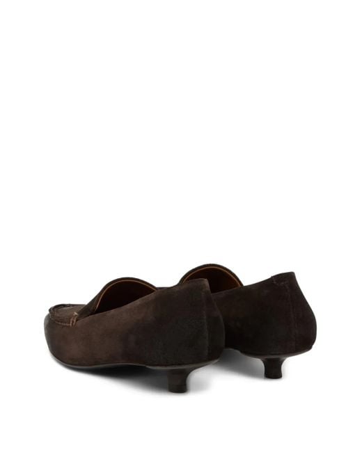Marsèll Black Pointed-Toe Suede Pumps