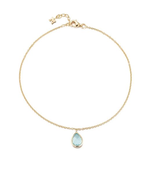 Mateo White Topaz Anklet Bracelet