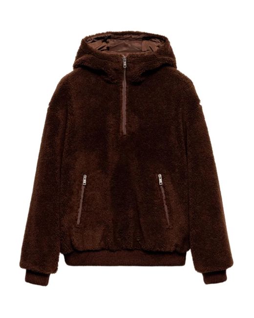 Chaqueta Con Capucha Prada de hombre de color Brown
