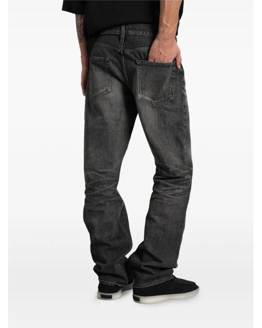 Fear Of God Black Button Jeans for men