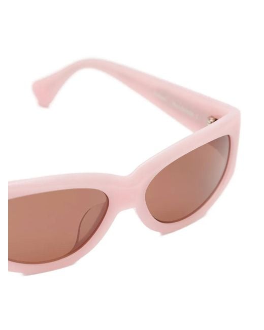 Sun Buddies Pink Rafael Oval-Frame Sunglasses
