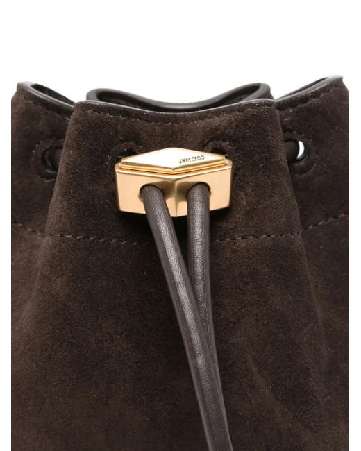 Jimmy Choo Black Bon Bon Beuteltasche