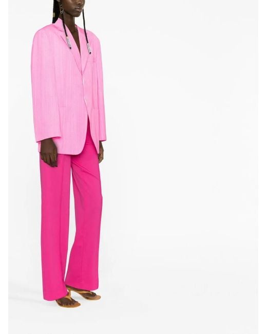 Jacquemus Pink 'La Veste D'Homme' Blazer